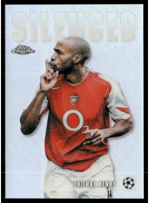 Thierry Henry, Card, 2025-26 Topps Chrome UEFA Club Competitions, INSERT