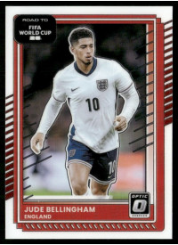 Jude Bellingham, Kartička, 2026 Panini Donruss Road to FIFA World Cup, Optic