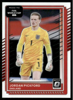 Jordan Pickford, Card, 2026 Panini Donruss Road to FIFA World Cup, Optic
