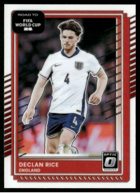 Declan Rice, Kartička, 2026 Panini Donruss Road to FIFA World Cup, Optic