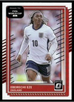 Eberechi Eze, Card, 2026 Panini Donruss Road to FIFA World Cup, Optic