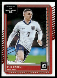 Phil Foden, Kartička, 2026 Panini Donruss Road to FIFA World Cup, Optic