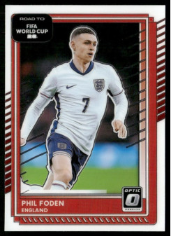 Phil Foden, Kartička, 2026 Panini Donruss Road to FIFA World Cup, Optic