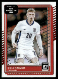 Cole Palmer, Kartička, 2026 Panini Donruss Road to FIFA World Cup, Optic