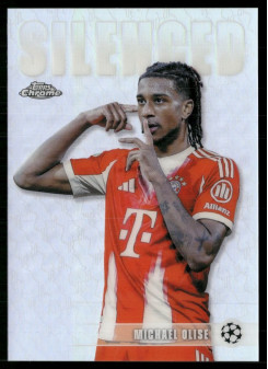 Michael Olise, Card, 2025-26 Topps Chrome UEFA Club Competitions, INSERT