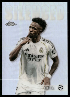 Vini Jr., Card, 2025-26 Topps Chrome UEFA Club Competitions, INSERT