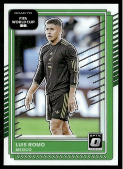 Luis Romo, Card, 2026 Panini Donruss Road to FIFA World Cup, Optic