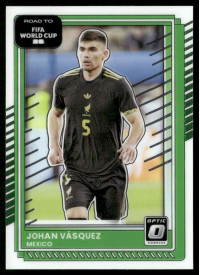 Johan Vasquez, Kartička, 2026 Panini Donruss Road to FIFA World Cup, Optic