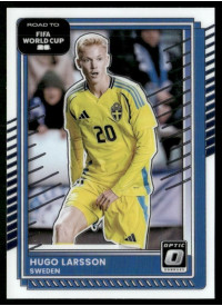 Hugo Larsson, Kartička, 2026 Panini Donruss Road to FIFA World Cup, Optic