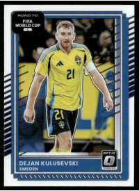 Dejan Kulusevski, Card, 2026 Panini Donruss Road to FIFA World Cup, Optic