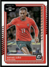 Rafael Leao, Card, 2026 Panini Donruss Road to FIFA World Cup, Optic
