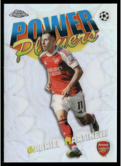 Gabriel Martinelli, Card, 2025-26 Topps Chrome UEFA Club Competitions, INSERT
