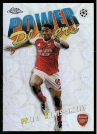 Myles Lewis-Skelly, Kartička, 2025-26 Topps Chrome UEFA Club Competitions, INSERT