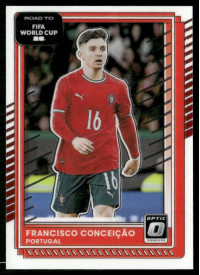 Francisco Conceicao, Card, 2026 Panini Donruss Road to FIFA World Cup, Optic