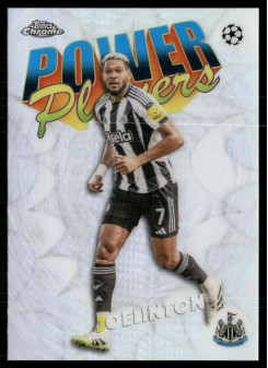 Joelinton, Card, 2025-26 Topps Chrome UEFA Club Competitions, INSERT