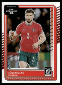 Ruben Dias, Kartička, 2026 Panini Donruss Road to FIFA World Cup, Optic