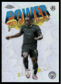 Jérémy Doku, Kartička, 2025-26 Topps Chrome UEFA Club Competitions, INSERT