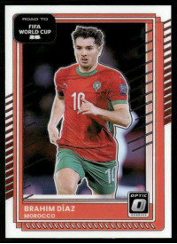 Brahim Diaz, Kartička, 2026 Panini Donruss Road to FIFA World Cup, Optic
