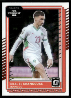Bilal El Khannouss, Kartička, 2026 Panini Donruss Road to FIFA World Cup, Optic