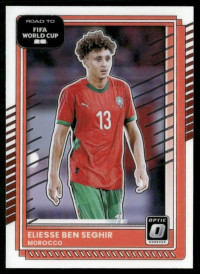 Eliesse Ben Seghir, Kartička, 2026 Panini Donruss Road to FIFA World Cup, Optic