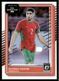Achraf Hakimi, Kartička, 2026 Panini Donruss Road to FIFA World Cup, Optic