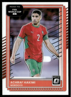 Achraf Hakimi, Kartička, 2026 Panini Donruss Road to FIFA World Cup, Optic