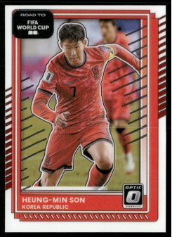 Heung-Min Son, Card, 2026 Panini Donruss Road to FIFA World Cup, Optic
