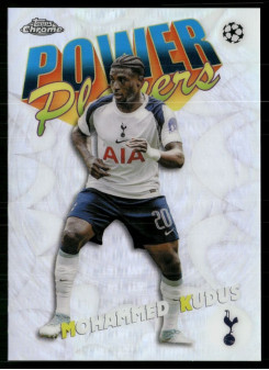 Mohammed Kudus, Card, 2025-26 Topps Chrome UEFA Club Competitions, INSERT