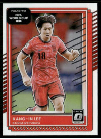 Kang-in Lee, Kartička, 2026 Panini Donruss Road to FIFA World Cup, Optic