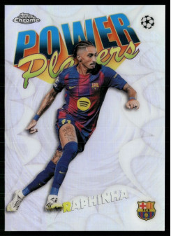 Raphinha, Card, 2025-26 Topps Chrome UEFA Club Competitions, INSERT