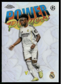 Vini Jr., Card, 2025-26 Topps Chrome UEFA Club Competitions, INSERT