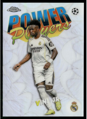 Vini Jr., Card, 2025-26 Topps Chrome UEFA Club Competitions, INSERT