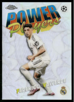 Federico Valverde, Card, 2025-26 Topps Chrome UEFA Club Competitions, INSERT
