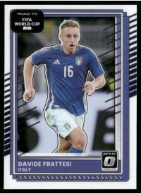 Davide Frattesi, Card, 2026 Panini Donruss Road to FIFA World Cup, Optic