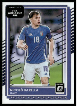 Nicolo Barella, Card, 2026 Panini Donruss Road to FIFA World Cup, Optic