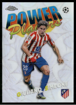 Giuliano Simeone, Kartička, 2025-26 Topps Chrome UEFA Club Competitions, INSERT