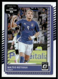 Mateo Retegui, Card, 2026 Panini Donruss Road to FIFA World Cup, Optic
