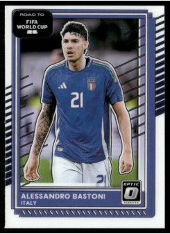 Alessandro Bastoni, Card, 2026 Panini Donruss Road to FIFA World Cup, Optic