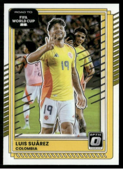 Luis Suarez (COL), Card, 2026 Panini Donruss Road to FIFA World Cup, Optic