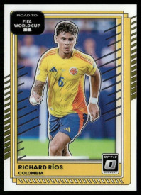 Richard Rios, Card, 2026 Panini Donruss Road to FIFA World Cup, Optic