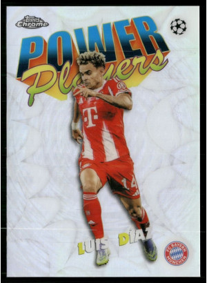 Luis Díaz, Card, 2025-26 Topps Chrome UEFA Club Competitions, INSERT