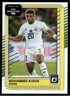 Mohammed Kudus, Kartička, 2026 Panini Donruss Road to FIFA World Cup, Optic
