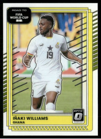 Inaki Williams, Card, 2026 Panini Donruss Road to FIFA World Cup, Optic