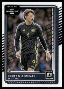 Scott McTominay, Card, 2026 Panini Donruss Road to FIFA World Cup, Optic