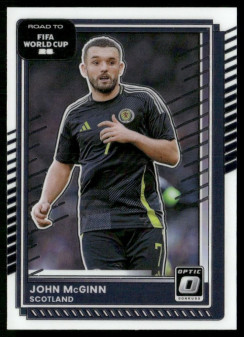 John McGinn, Card, 2026 Panini Donruss Road to FIFA World Cup, Optic