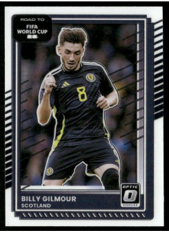 Billy Gilmour, Card, 2026 Panini Donruss Road to FIFA World Cup, Optic