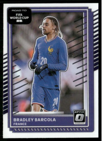 Bradley Barcola, Card, 2026 Panini Donruss Road to FIFA World Cup, Optic