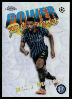 Denzel Dumfries, Card, 2025-26 Topps Chrome UEFA Club Competitions, INSERT