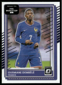 Ousmane Dembele, Card, 2026 Panini Donruss Road to FIFA World Cup, Optic