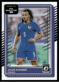 Jules Kounde, Kartička, 2026 Panini Donruss Road to FIFA World Cup, Optic